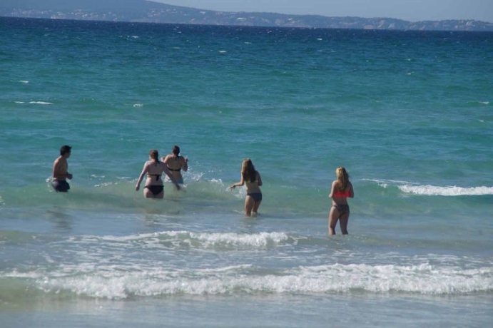 US Girls im Bikini auf Mallorca